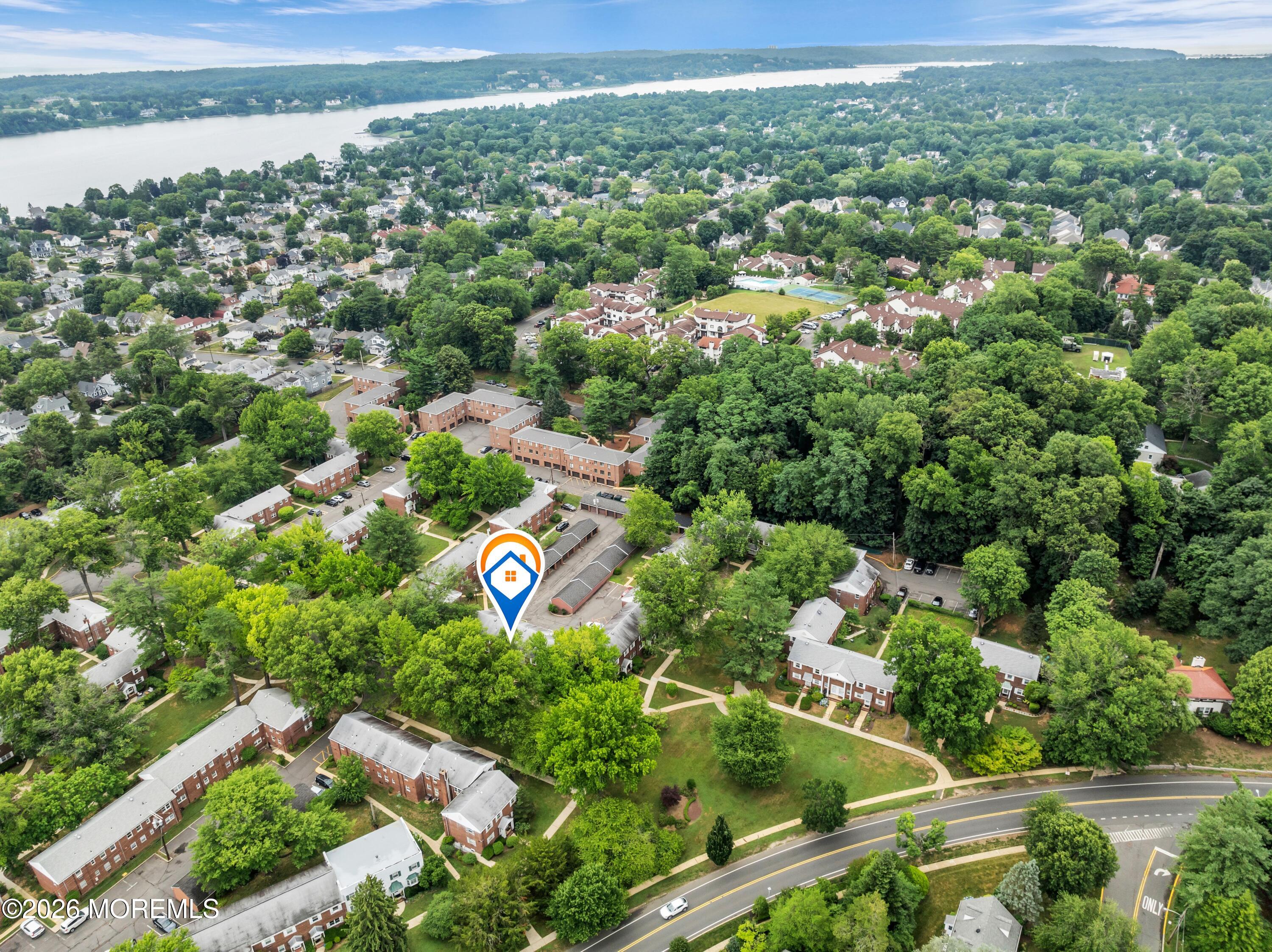 85 Manor Drive Red Bank, NJ 07701 - Photo 18 of 31 Aerial Looking East