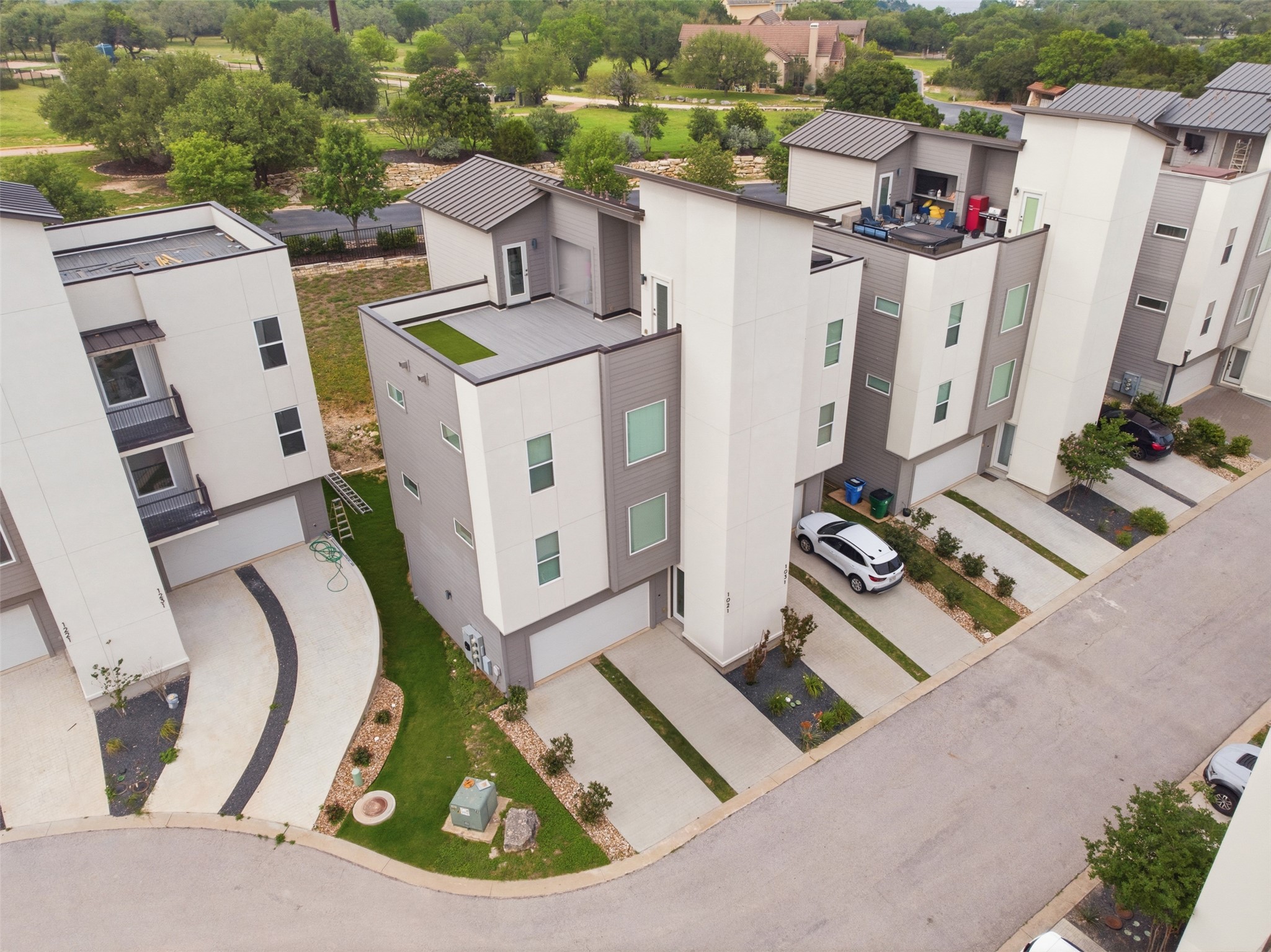4300 Mansfield Dam Road, Unit 1021 Austin, TX 78734 - Photo 7 of 40 Modern 2 unit 2 story residential, Modern architecture .