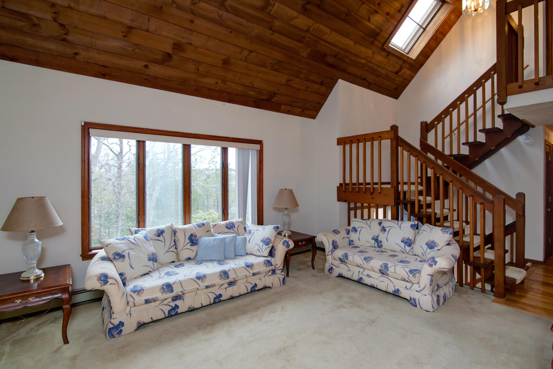 3 Easting Road Bourne, MA 02532 - Photo 17 of 35 a living room with furniture and a large window