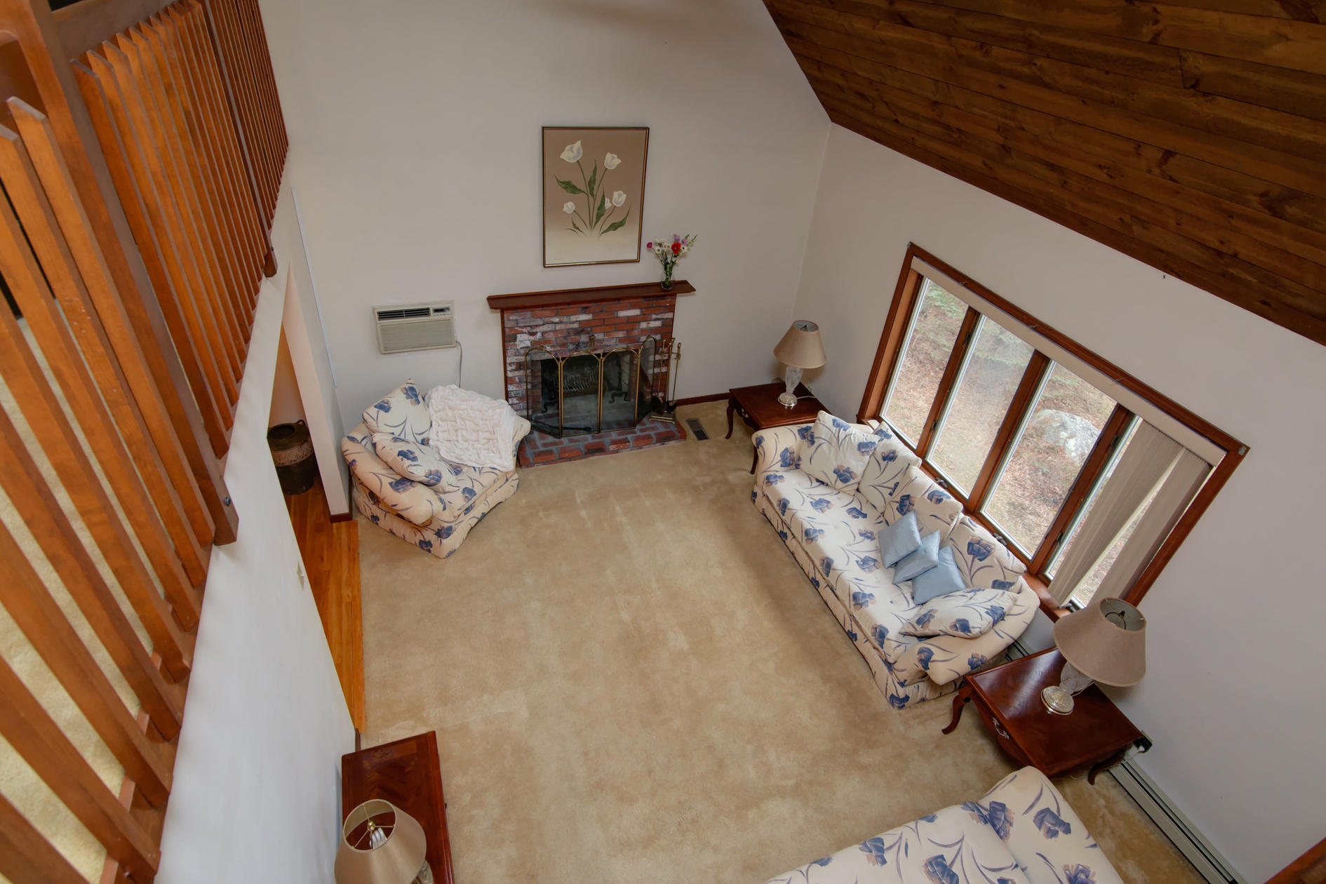 3 Easting Road Bourne, MA 02532 - Photo 27 of 35 a living room with furniture and a fireplace