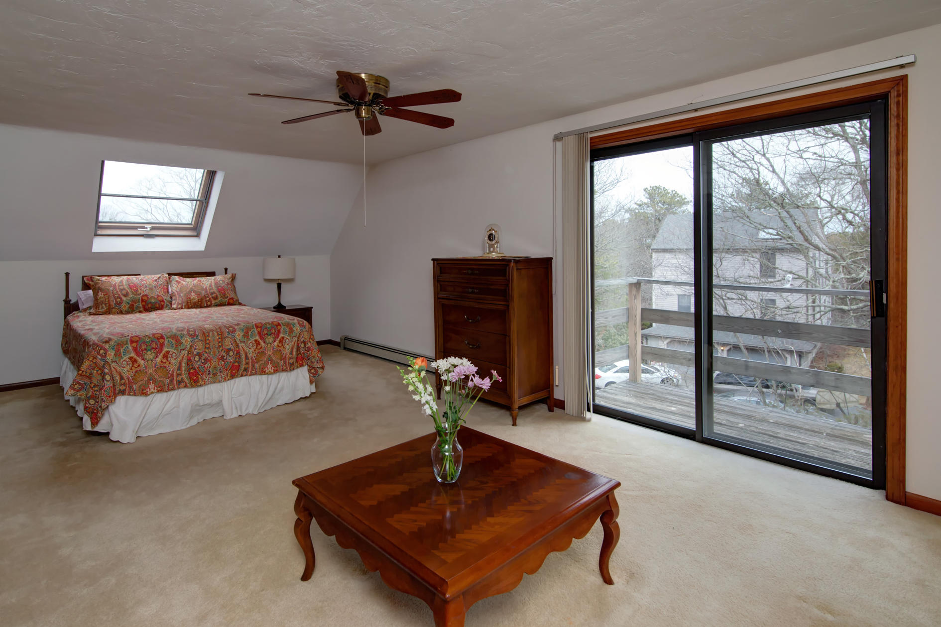 3 Easting Road Bourne, MA 02532 - Photo 29 of 35 a living room with a bed furniture and a window