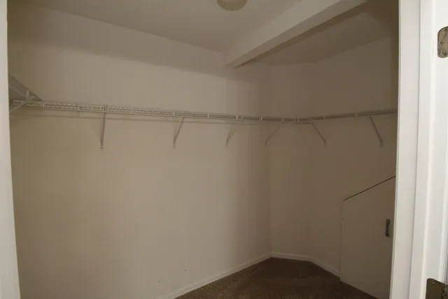 a close up view of racks on the wall