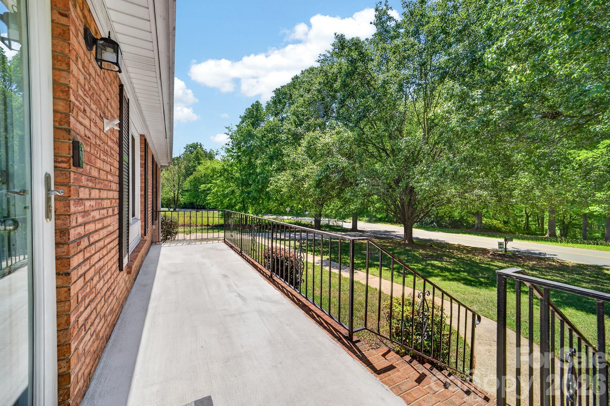204 Harrelson Road Cherryville, NC 28021 - Photo 5 of 34 a view of balcony with yard