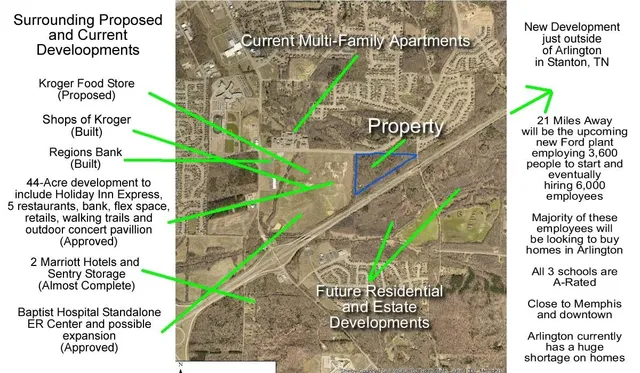 $9,900,000 | 0 Milton Wilson Boulevard, Arlington, TN 38002