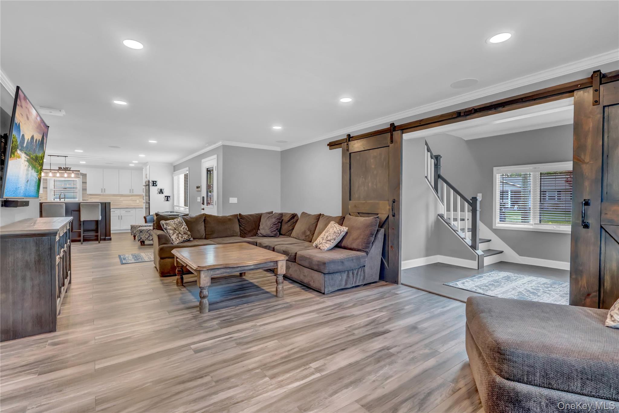 420 Dare Road Selden, NY 11784 - Photo 15 of 42 Open Concept View w/ Stairs to Upper level