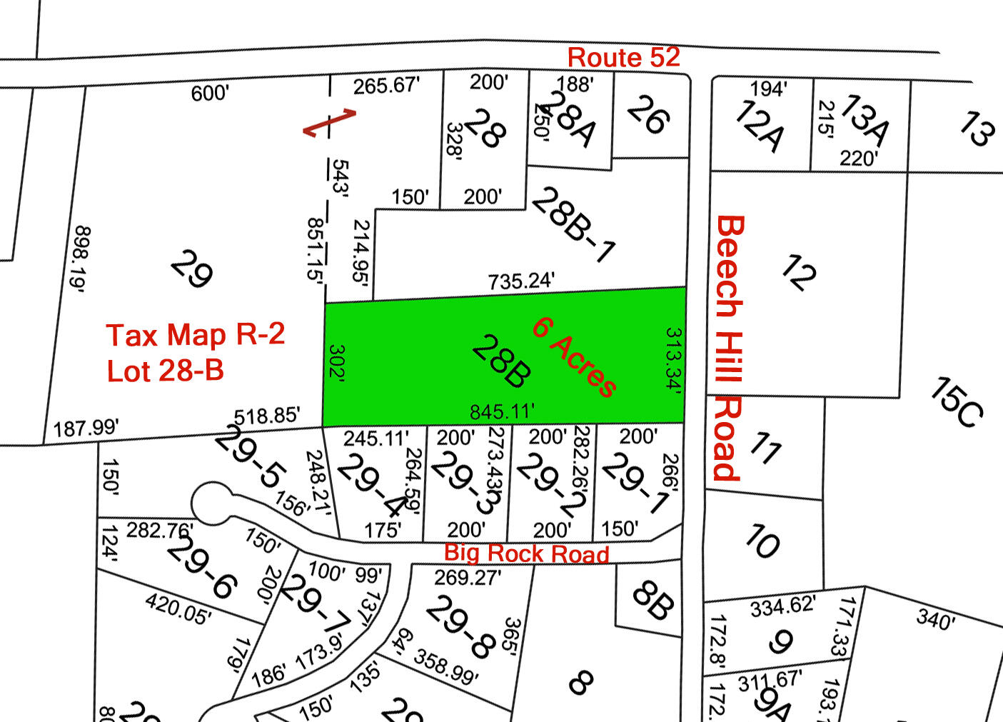 841 Beech Hill Road Northport, ME 04849 - Photo 1 of 11 Tax-Map-R2_edited-2c _edited-1c_edited-1