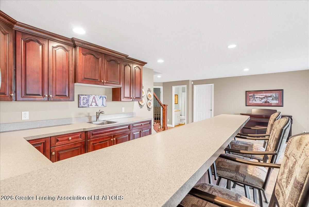 3700 Lehman Road Dewitt, MI 48820 - Photo 46 of 75 Basement Wet Bar