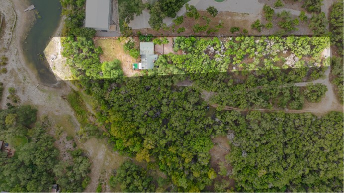 5731 Pool Canyon Cove Austin, TX 78734 - Photo 16 of 17 an aerial view of a house with a yard