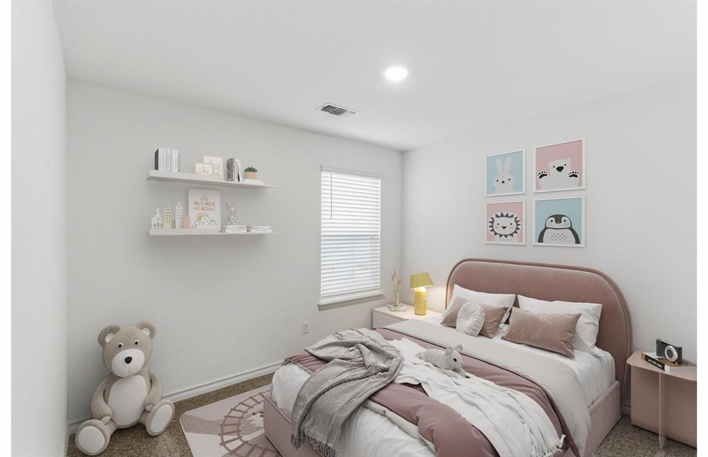 2534 Midfield Way Princeton, TX 75407 - Photo 12 of 14 a bedroom with a bed and a window