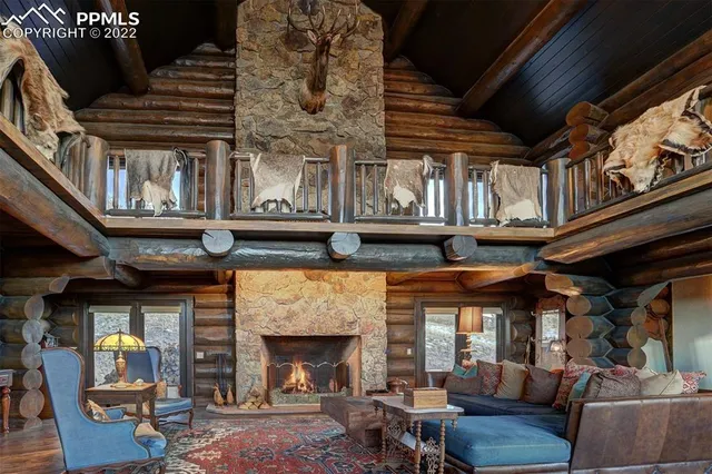 a kitchen with a stove and cabinets