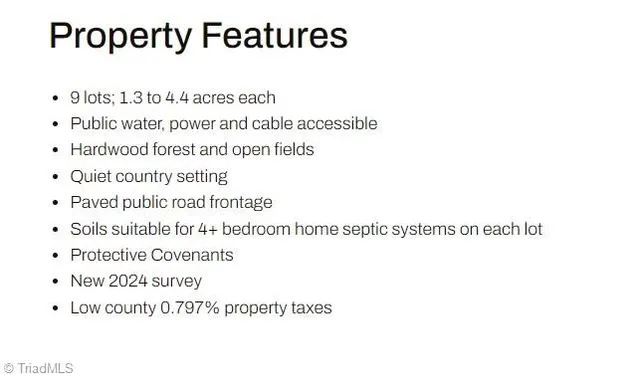 $84,900 | 7766 Fip Newsome Road, Tobaccoville, NC 27050
