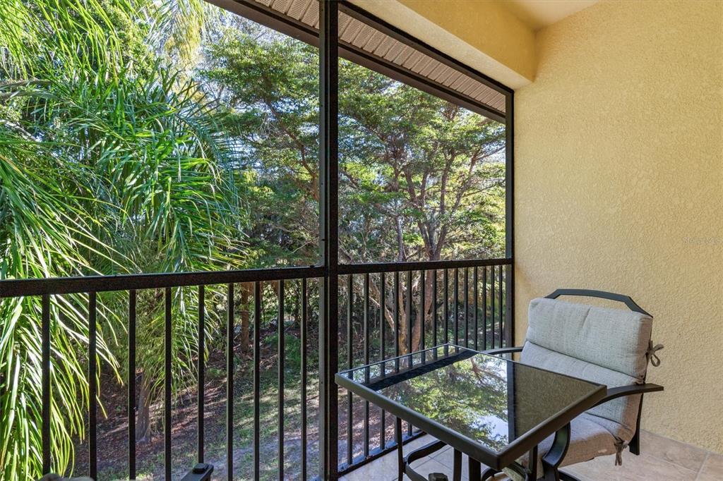 7196 North Plum Tree, Unit 323 Punta Gorda, FL 33955 - Photo 27 of 44 a view of a balcony with wooden floor