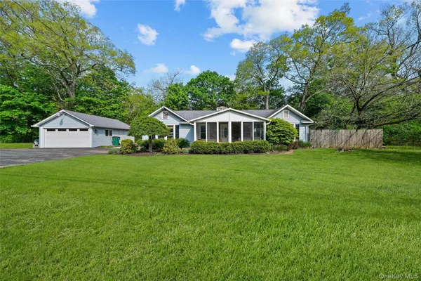 a view of house with garden