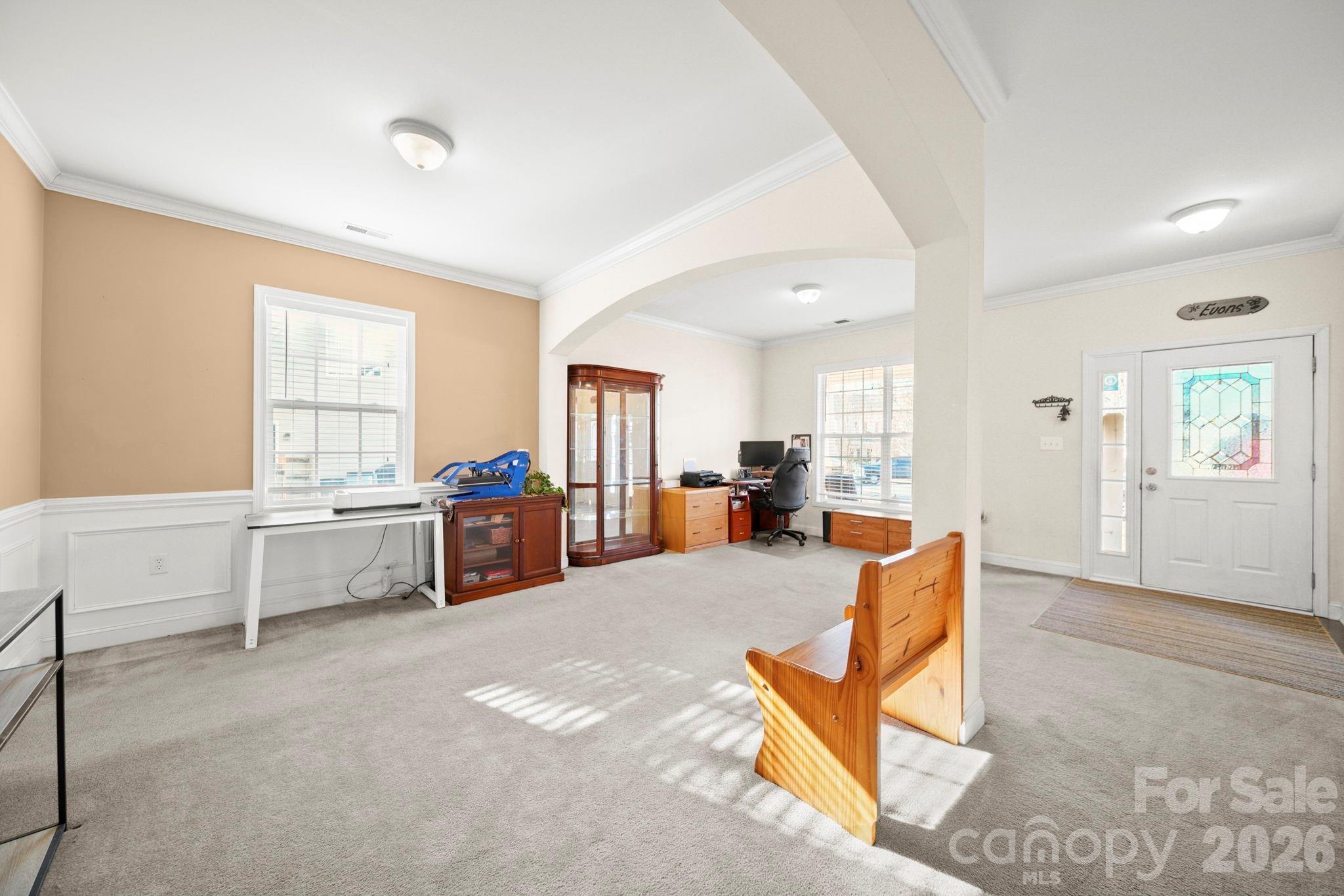 3035 Proverbs Court Monroe, NC 28110 - Photo 13 of 39 a living room with furniture and a table