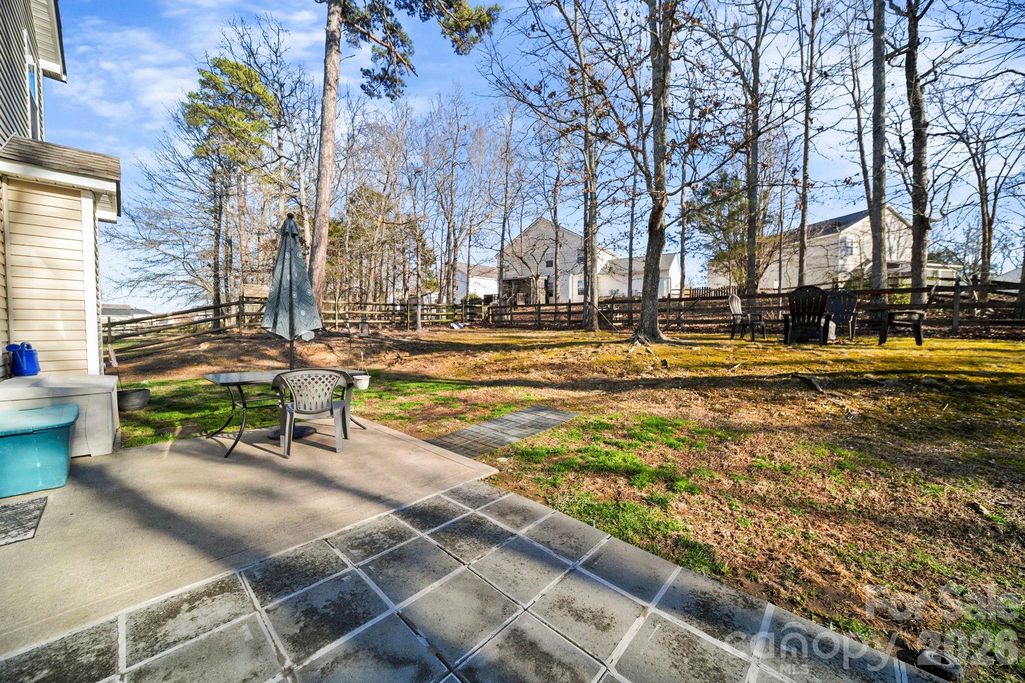 3035 Proverbs Court Monroe, NC 28110 - Photo 34 of 39 a view of a swimming pool with lawn chairs and plants
