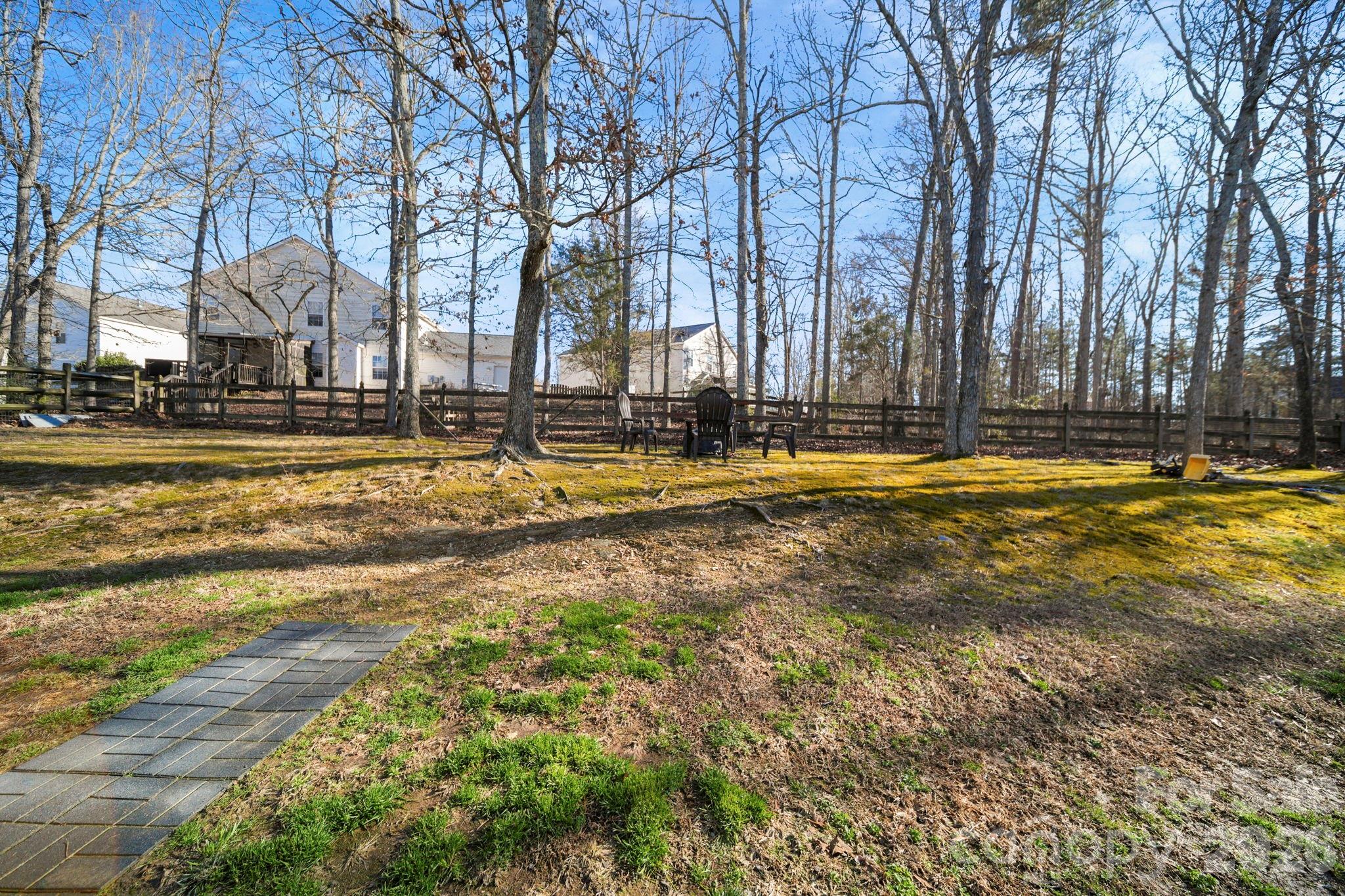 3035 Proverbs Court Monroe, NC 28110 - Photo 37 of 39 a view of a swimming pool with trees and buildings in the background