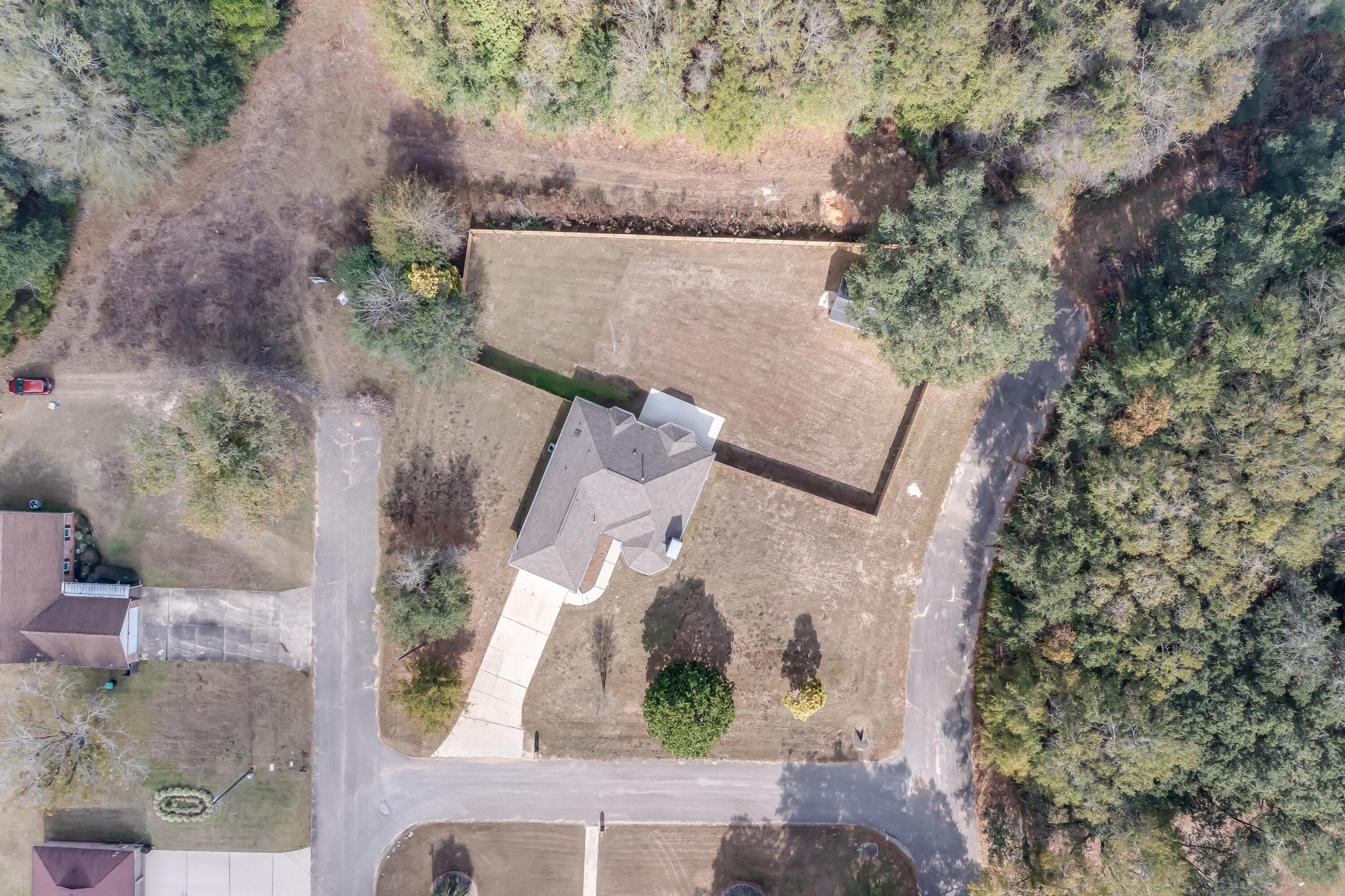 3005 Lillie Street Crestview, FL 32539 - Photo 45 of 46 an aerial view of a house with outdoor space