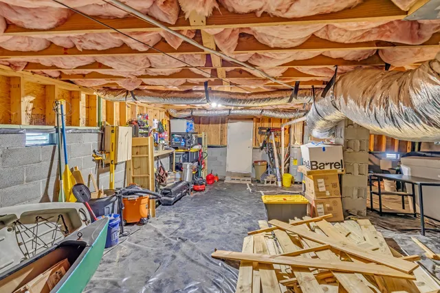 a view of a chairs in a patio