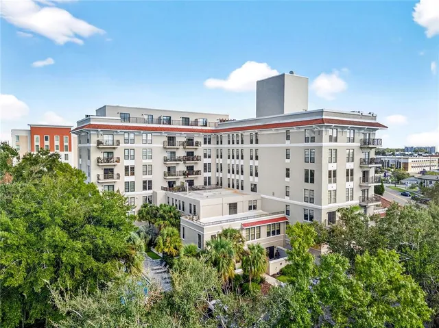 a front view of a building