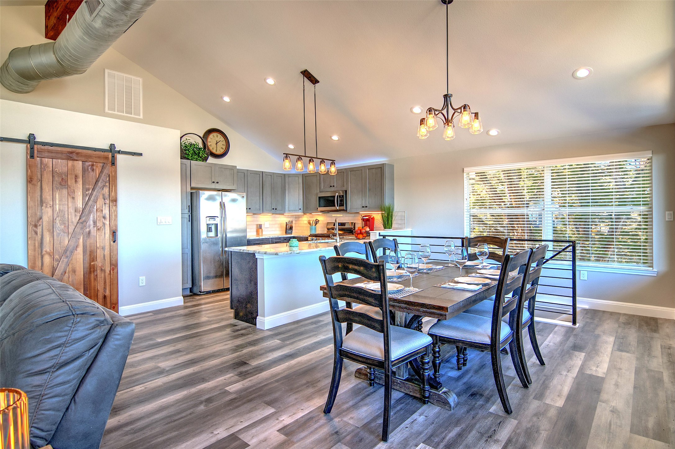 1526 Lakeside Drive West Canyon Lake, TX 78133 - Photo 11 of 35 Another view of dining and kitchen.