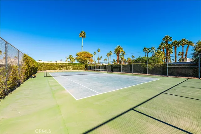 a view of tennis court