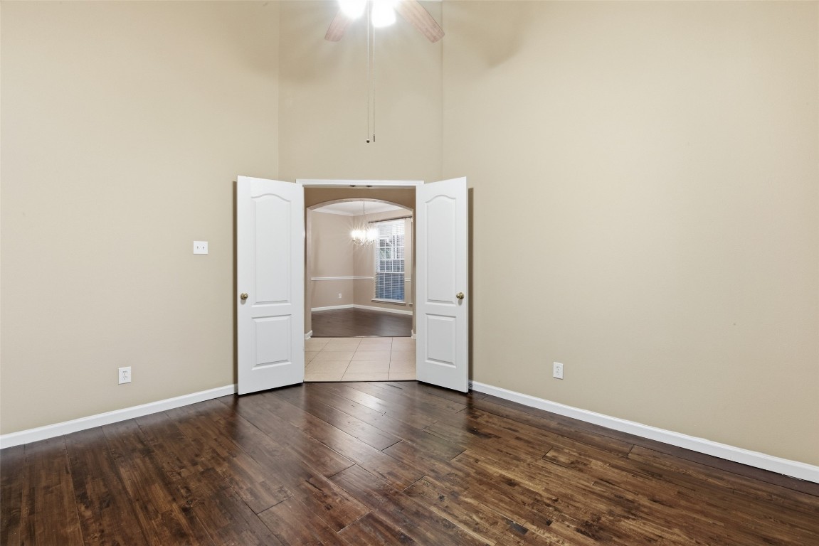 24938 Crystal Stone Lane Katy, TX 77494 - Photo 37 of 50 a view of a room with wooden floor