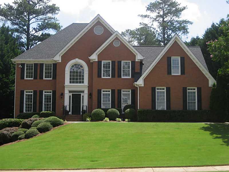 Exterior Front. 3+ sides brick home in fabulous family friendly n hood!