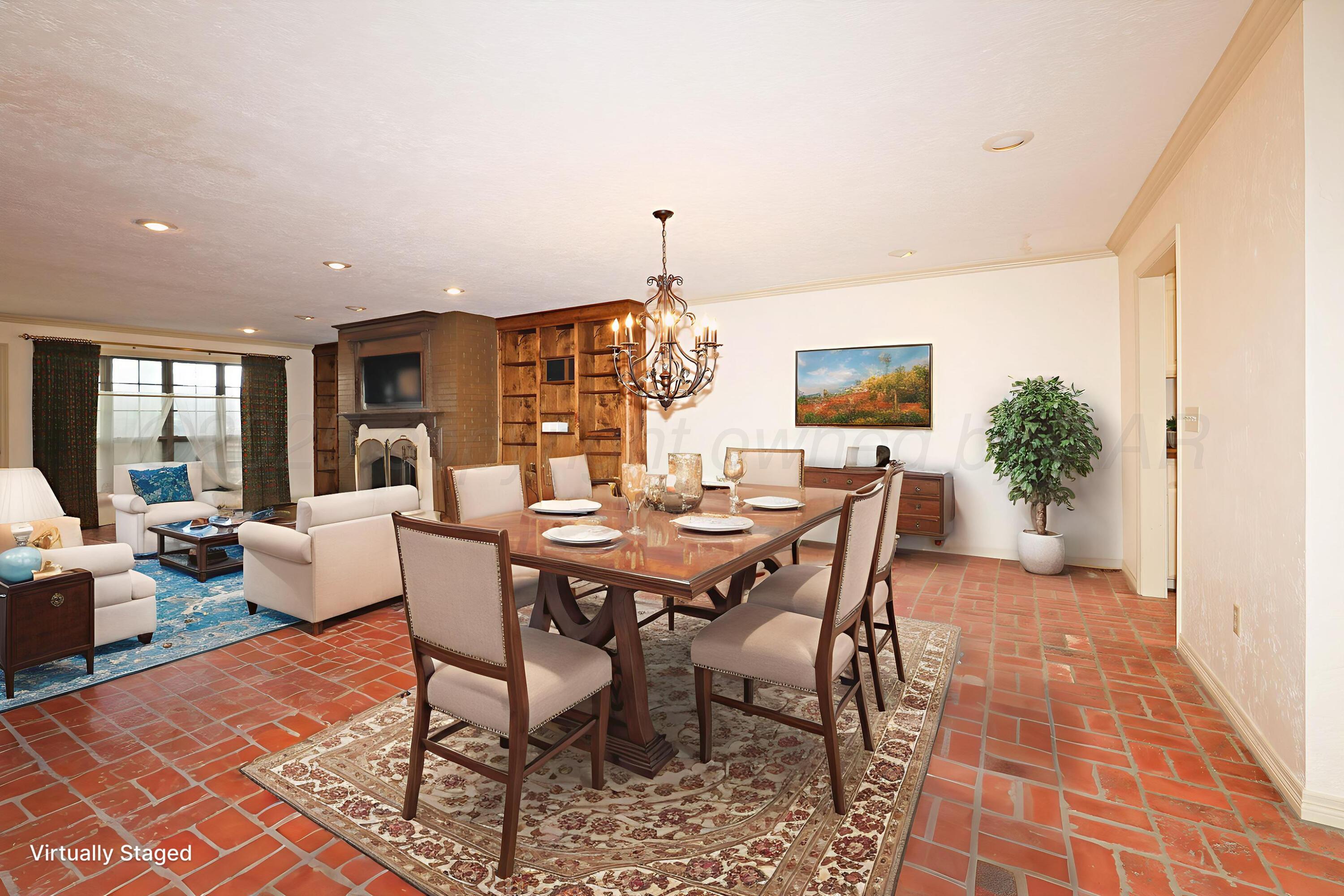 1615 South Bryan Street, Unit 19 Amarillo, TX 79102 - Photo 3 of 53 a view of a dining room with furniture