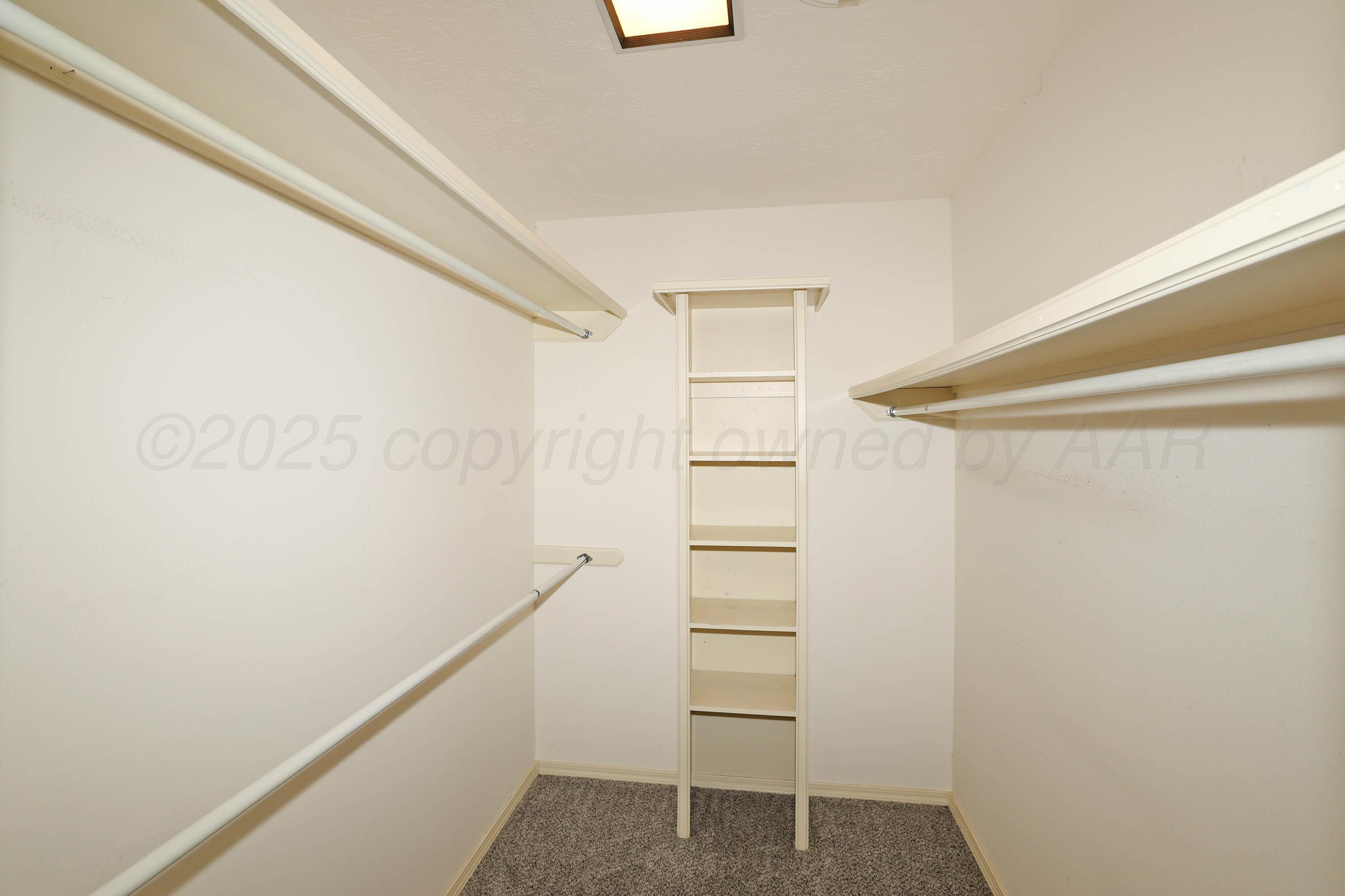 1615 South Bryan Street, Unit 19 Amarillo, TX 79102 - Photo 39 of 53 a view of walk in closet