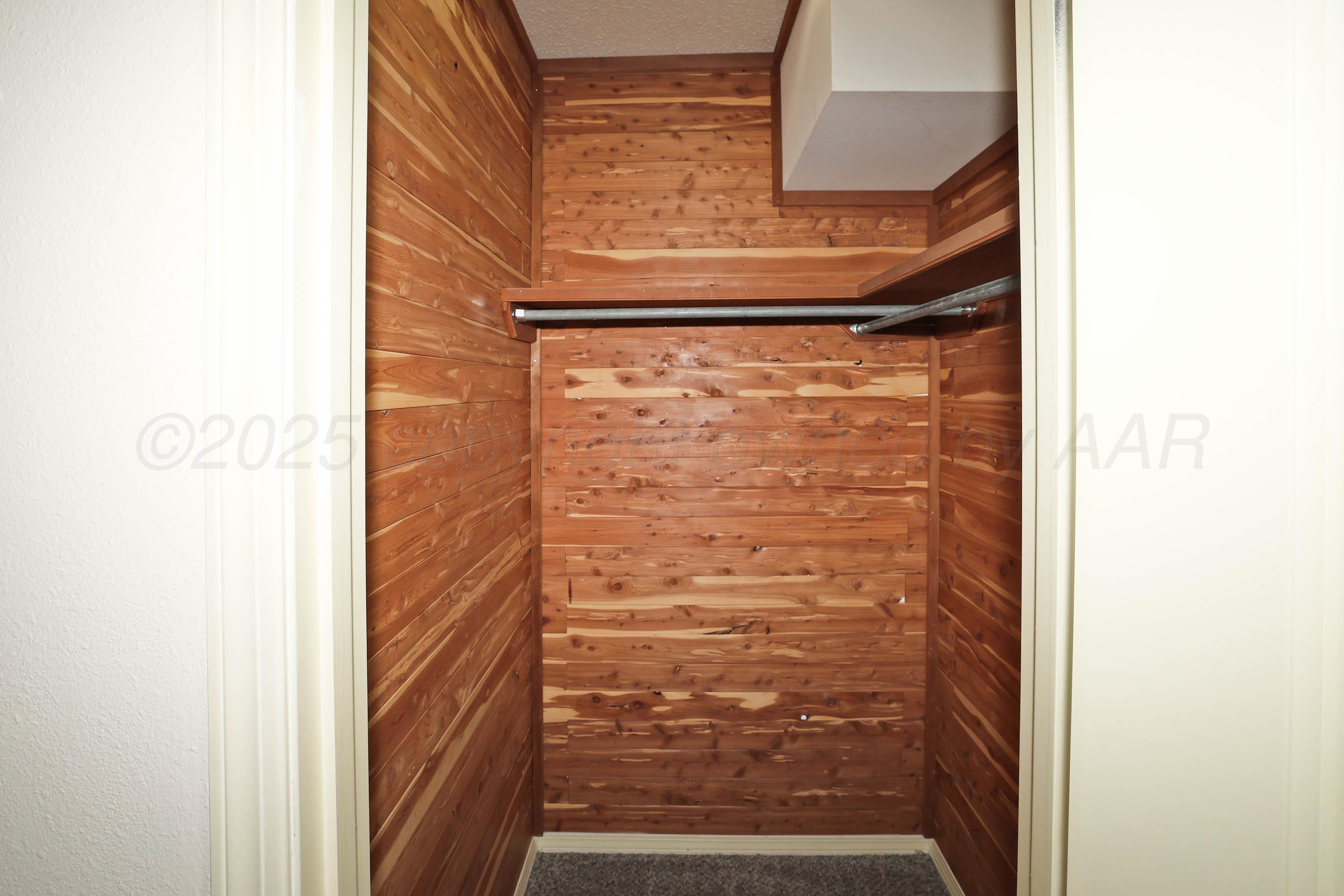 1615 South Bryan Street, Unit 19 Amarillo, TX 79102 - Photo 42 of 53 43-2nd Bedroom Cedar Closet