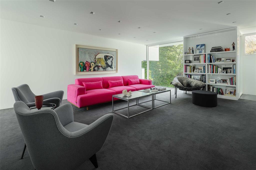 8605 Preston Road Dallas, TX 75225 - Photo 17 of 40 a living room with furniture and a potted plant