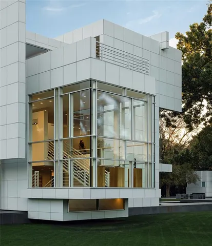 a view of a house with a window