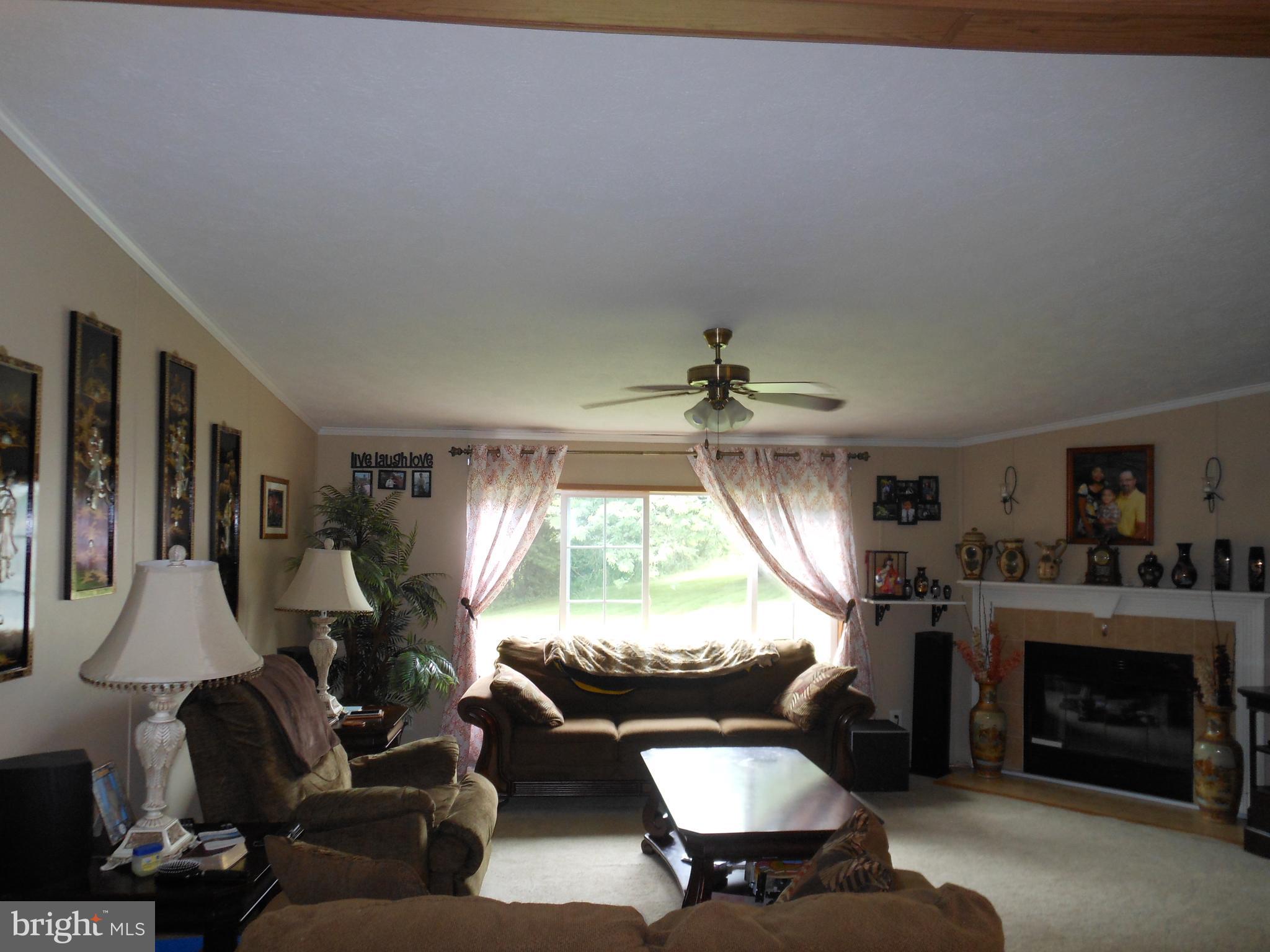 4550 Bull Road Dover, PA 17315 - Photo 4 of 14 a living room with furniture and a fireplace