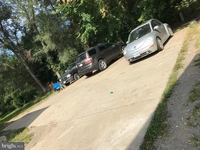 a car parked on the side of the road