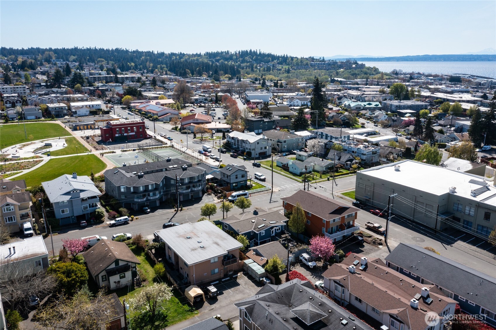 621 Daley Street Edmonds, WA 98020 - Photo 3 of 19 an aerial view of a city