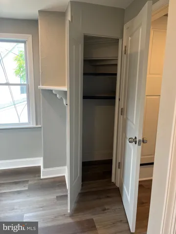 a view of walk in closet