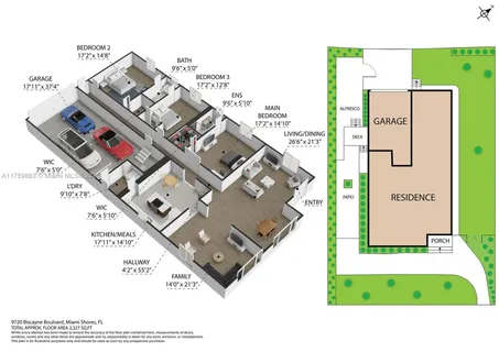 $1,495,000 | 9720 Biscayne Boulevard, Miami Shores, FL 33138