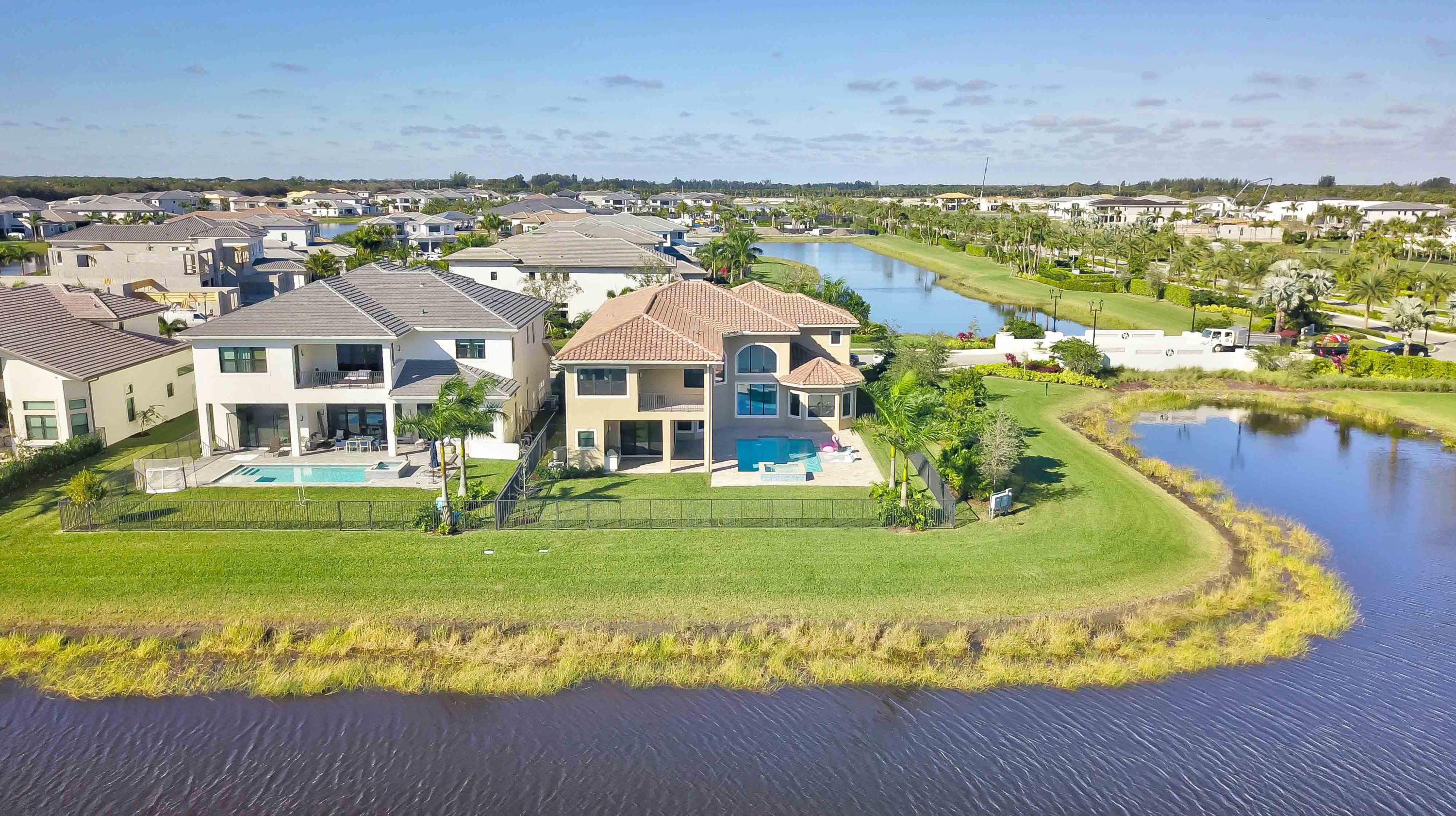 17322 Rosella Road Boca Raton, FL 33496 - Photo 63 of 70 Drone Back of Home