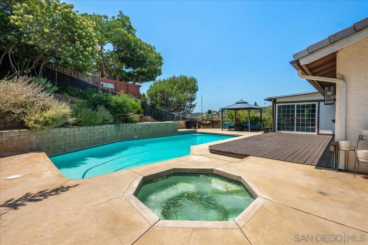 20809 Viento Valle Escondido, CA 92025 - Photo 22 of 23 a view of outdoor space yard and outdoor kitchen