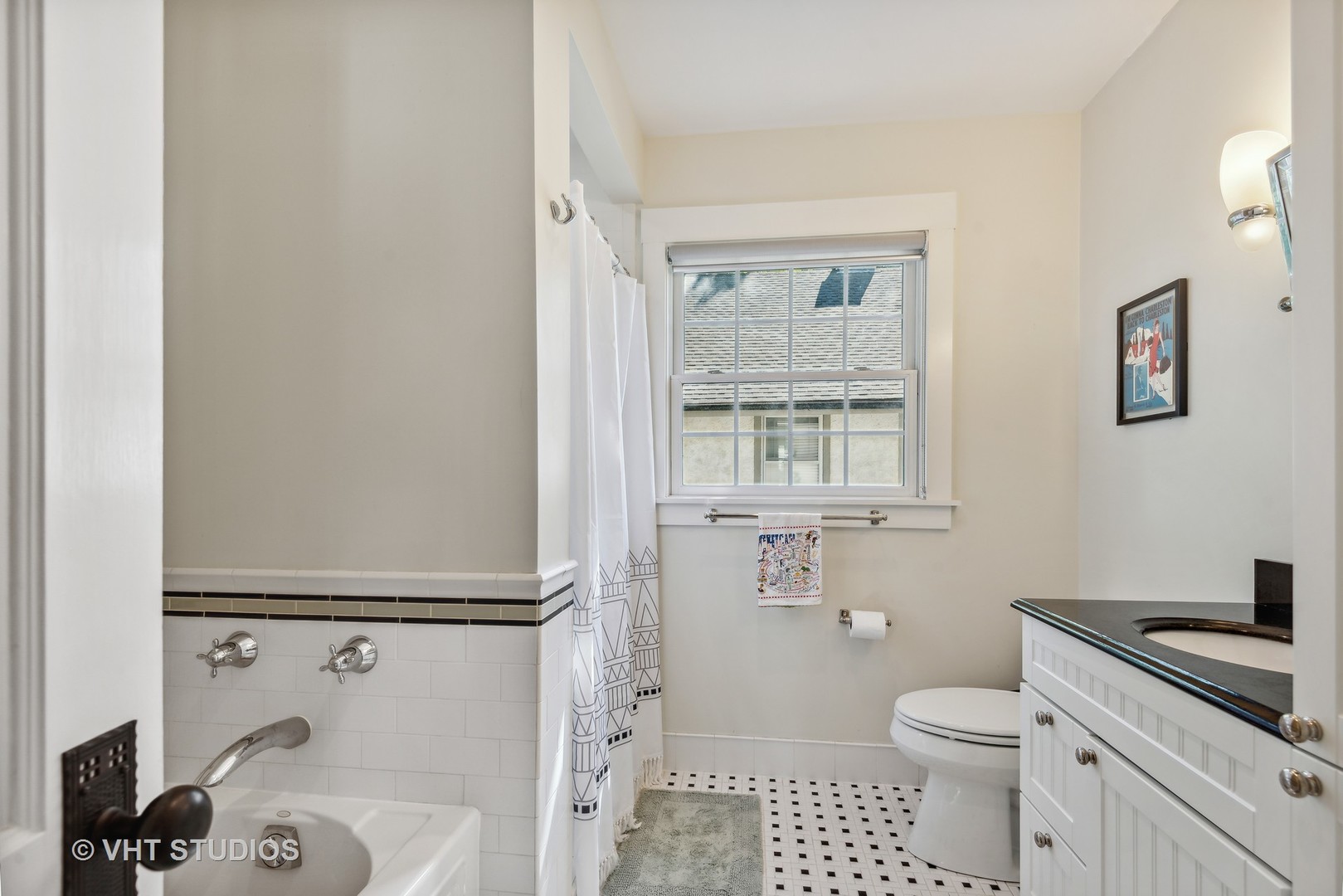 561 Elder Lane Winnetka, IL 60093 - Photo 14 of 26 a bathroom with a sink toilet and shower