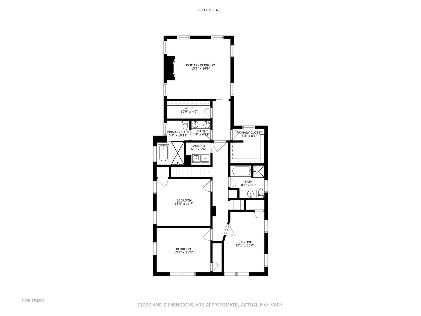 561 Elder Lane Winnetka, IL 60093 - Photo 24 of 26 a picture of a bathroom with a shower and a mirror