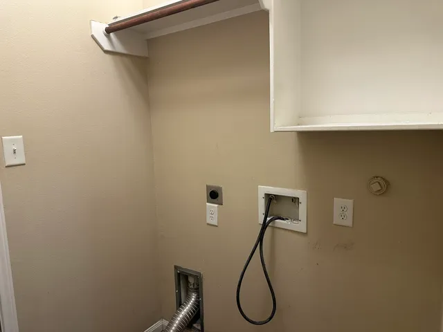 a view of a backyard with a garden