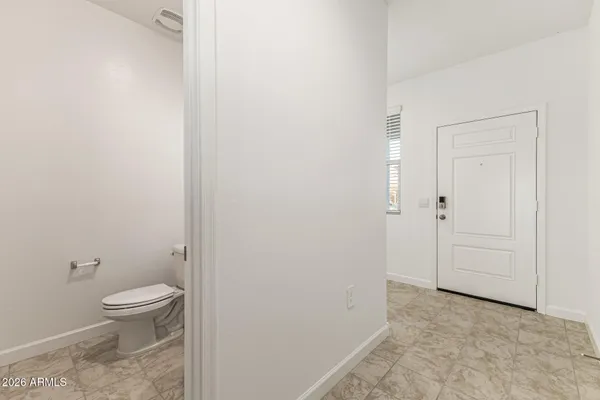 a bathroom with a toilet