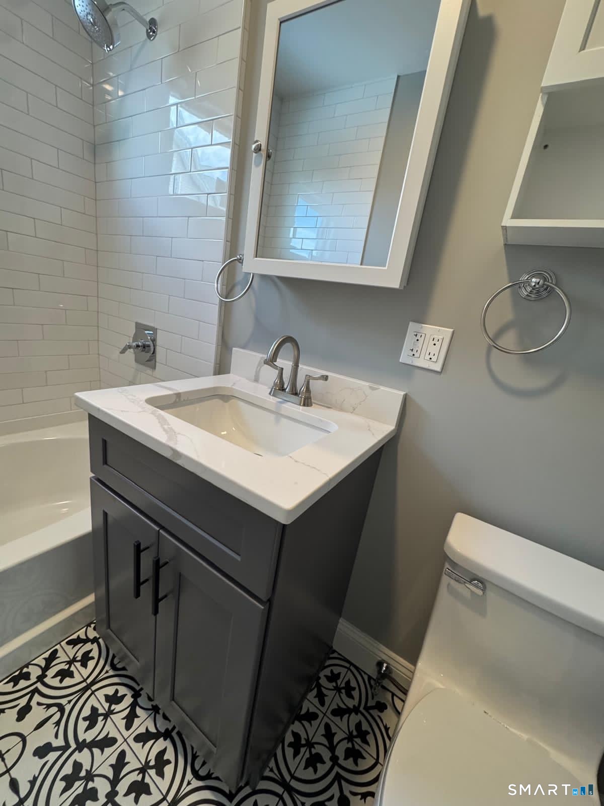 162 Fox Street, Unit 2 Bridgeport, CT 06605 - Photo 14 of 23 a bathroom with a sink and a toilet