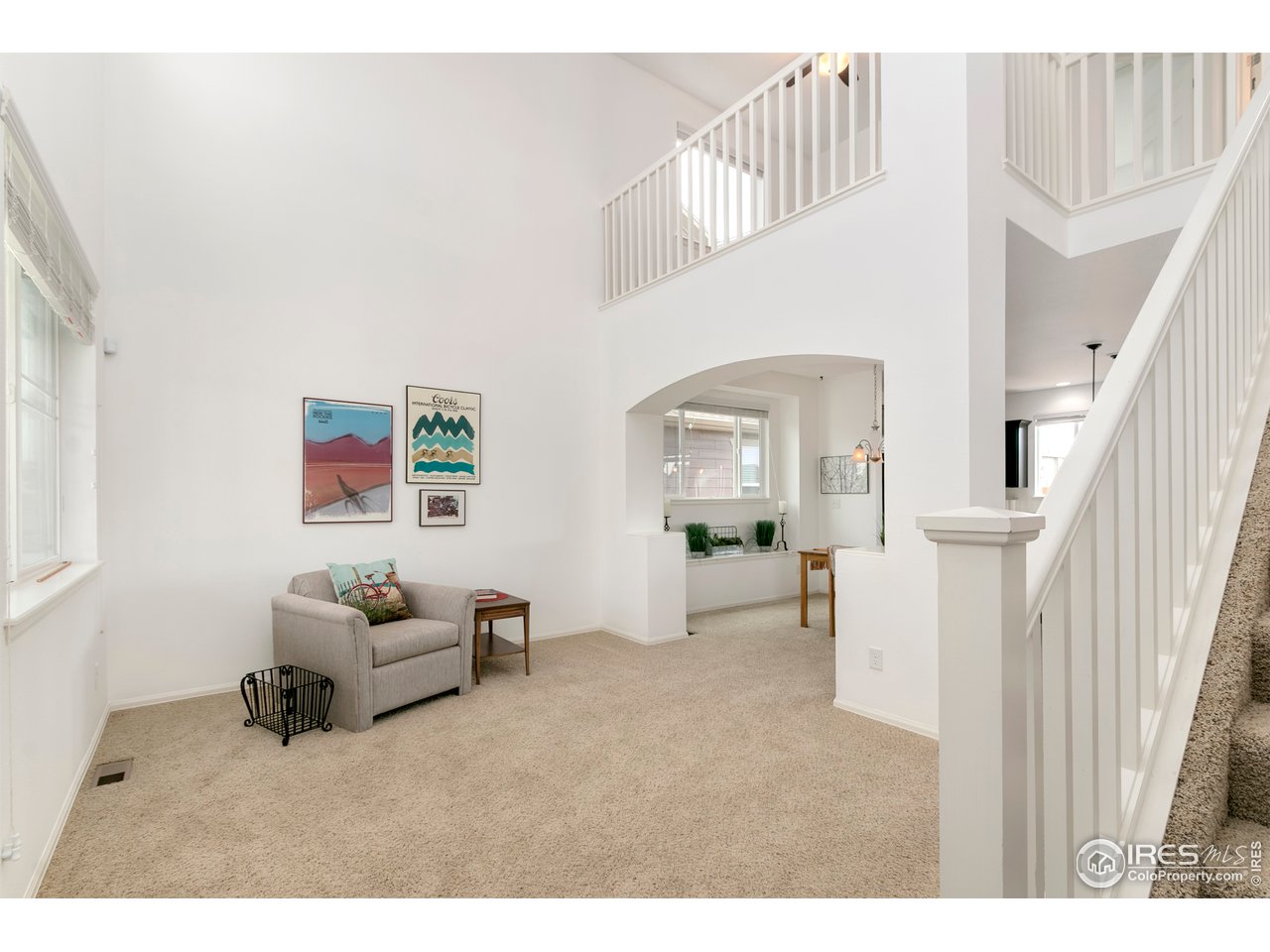 Soaring Living Room Ceiling
