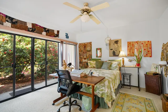 a view of outdoor space and city