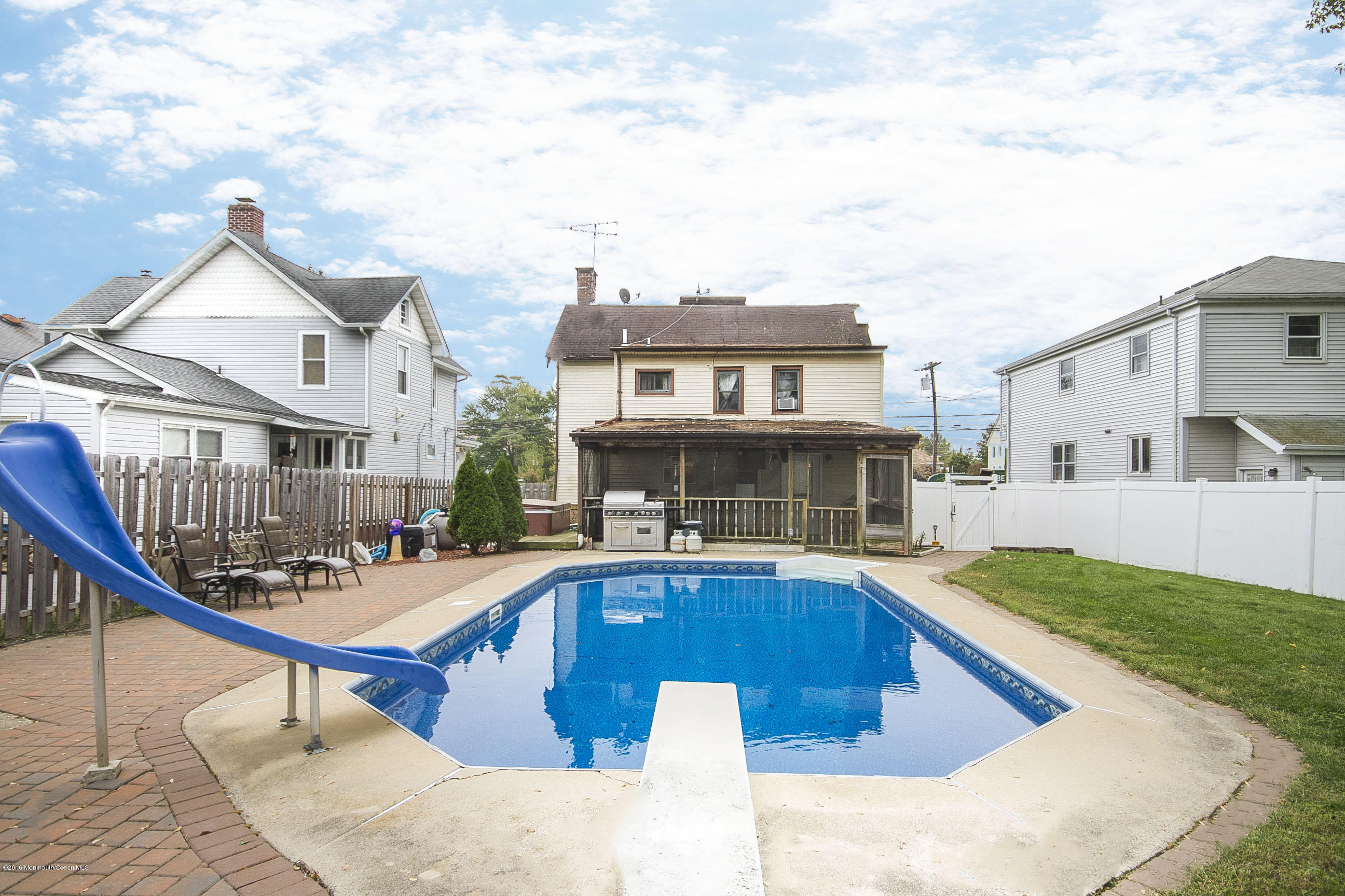 272 Main Street Matawan, NJ 07747 - Photo 5 of 36 a view of house with swimming pool outdoor seating