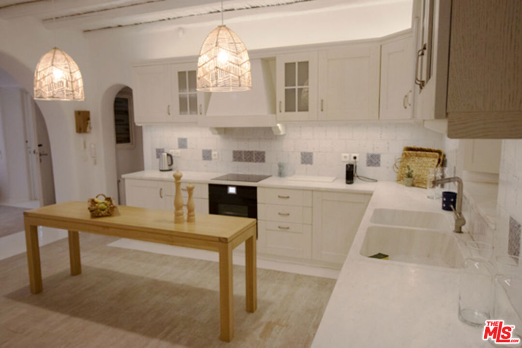 0 East Mykonos Greece undefined, undefined 0 - Photo 41 of 48 a view of kitchen sink cabinets and window