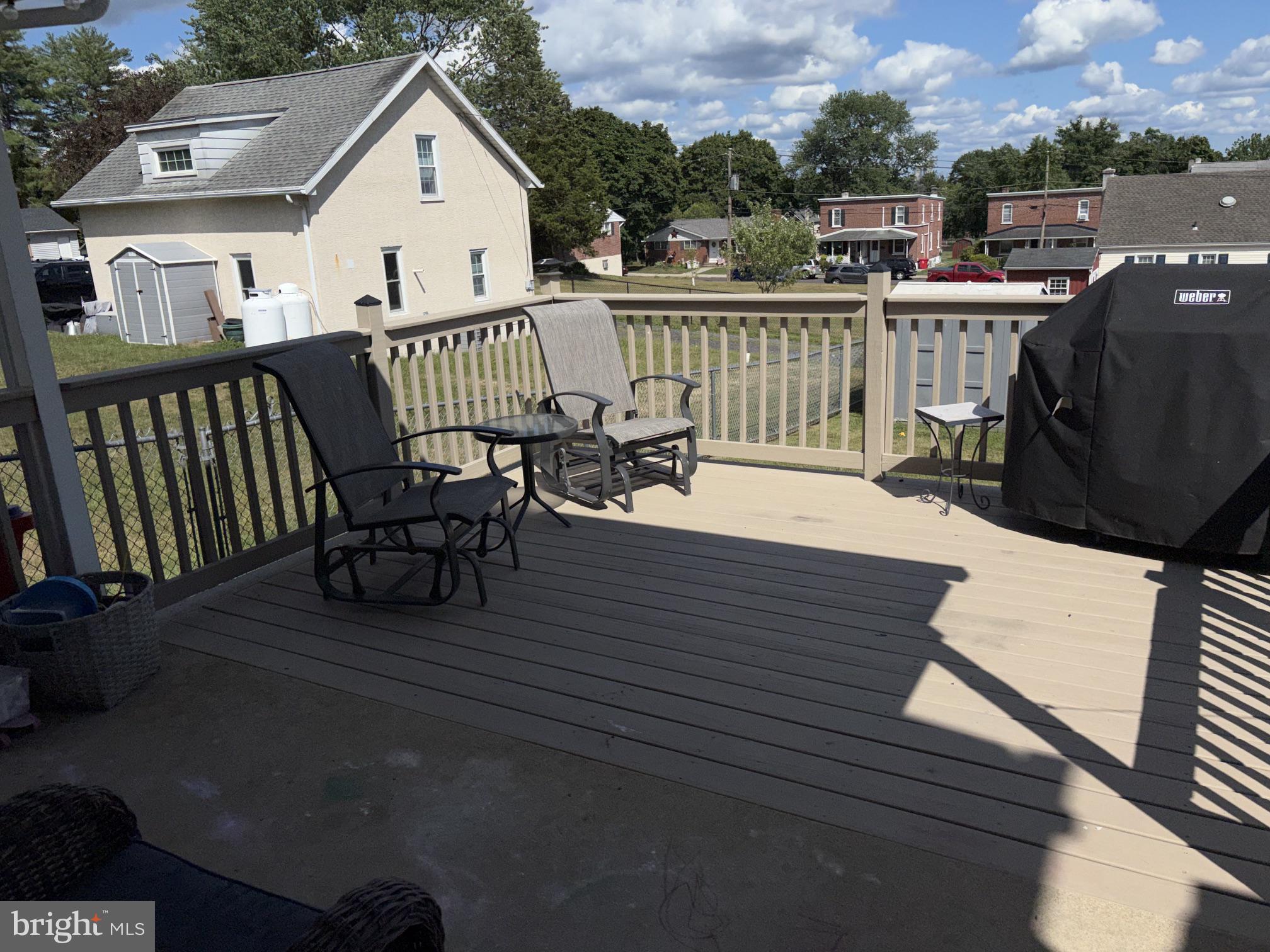 402 Grosstown Road Stowe, PA 19464 - Photo 32 of 37 Sunny deck perfect for relaxation.