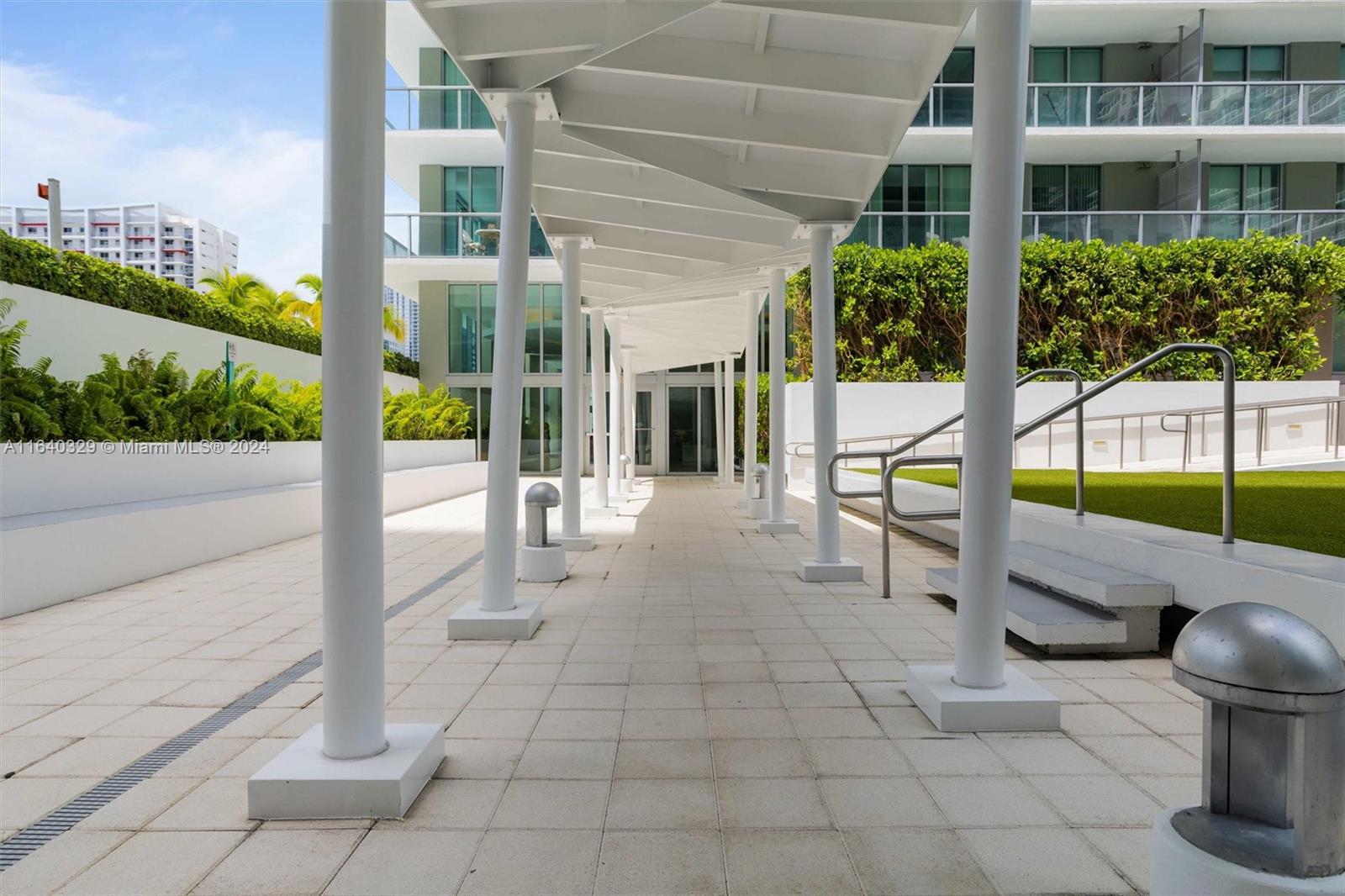 1111 Southwest 1st Avenue, Unit 3014N Miami, FL 33130 - Photo 21 of 36 a view of a porch with seating space